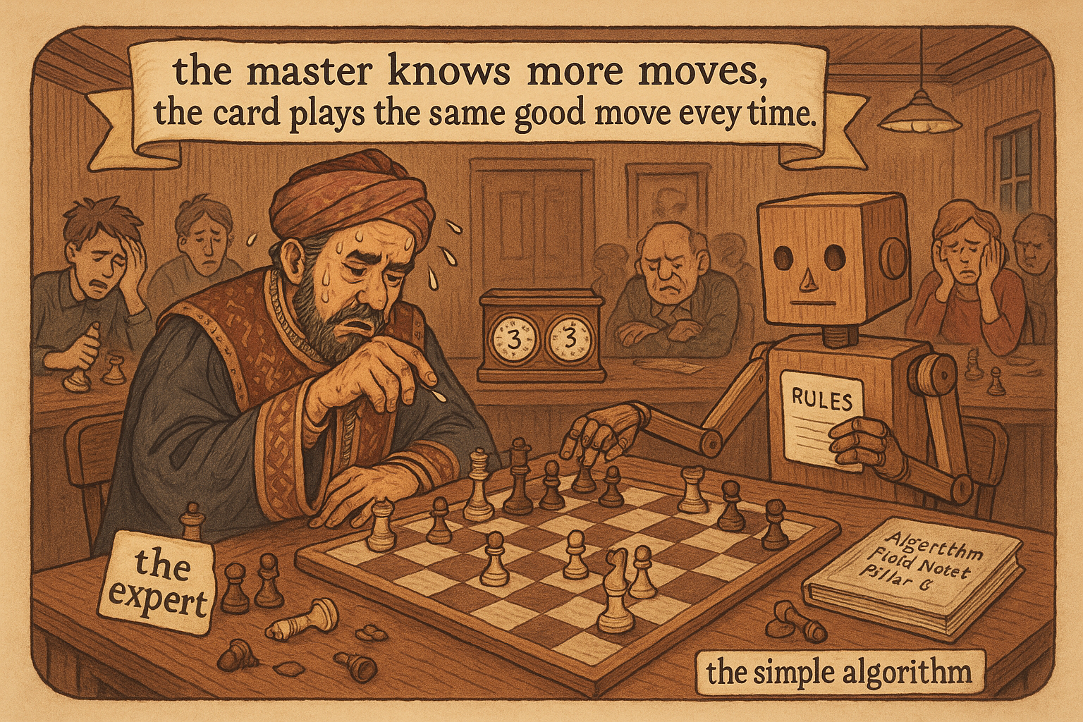 6.21 Why Simple Algorithms Beat Smart Humans