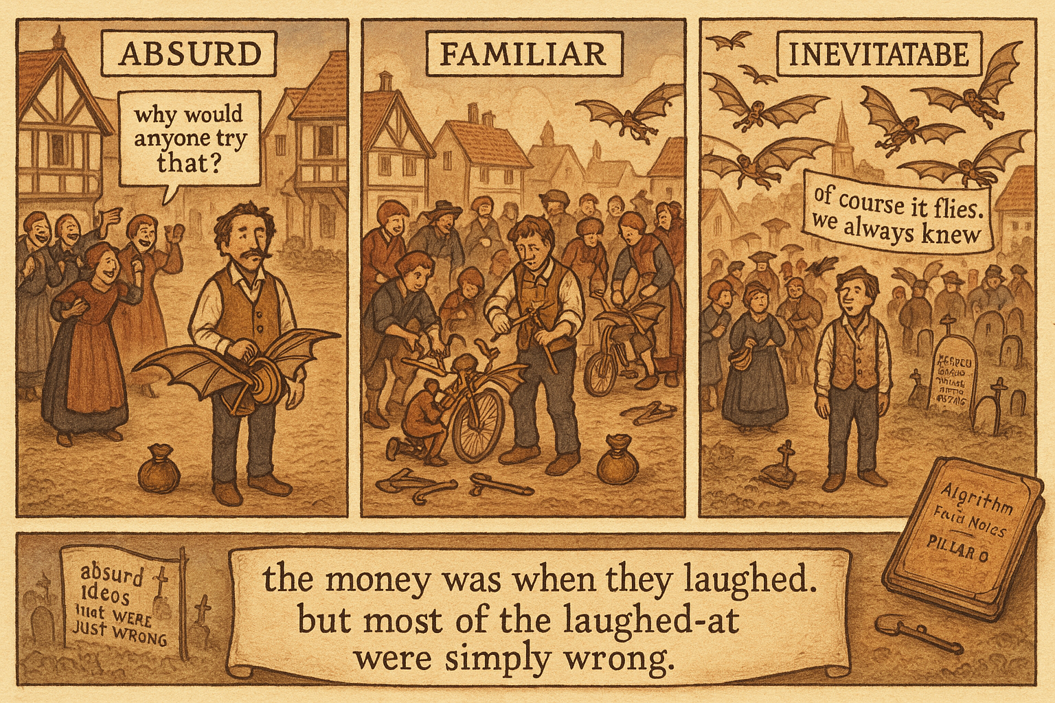 6.38 The Three Stages of a Trading Idea: Absurd, Familiar, Inevitable