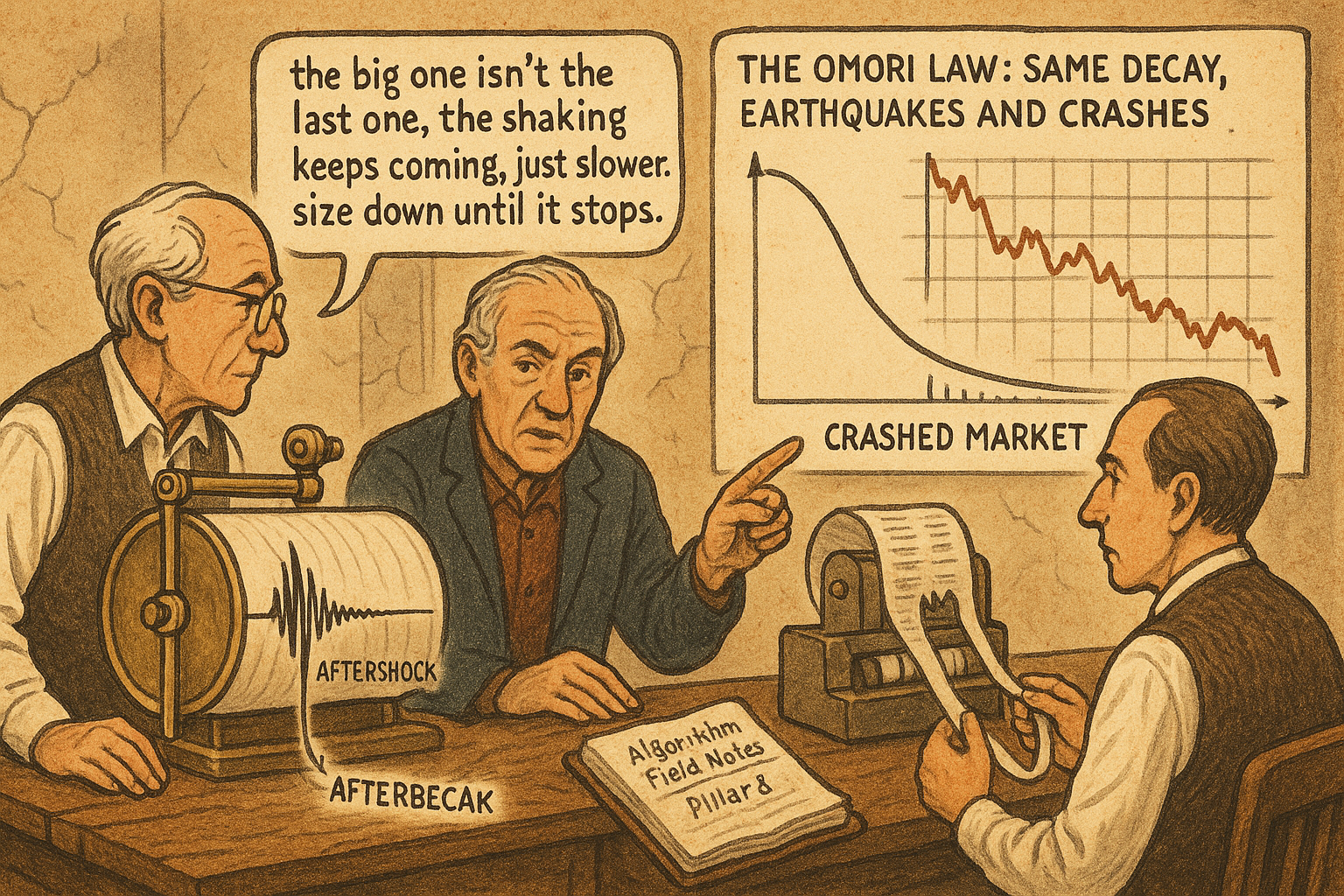 8.2 The Omori Law: Why Aftershocks Follow Market Crashes