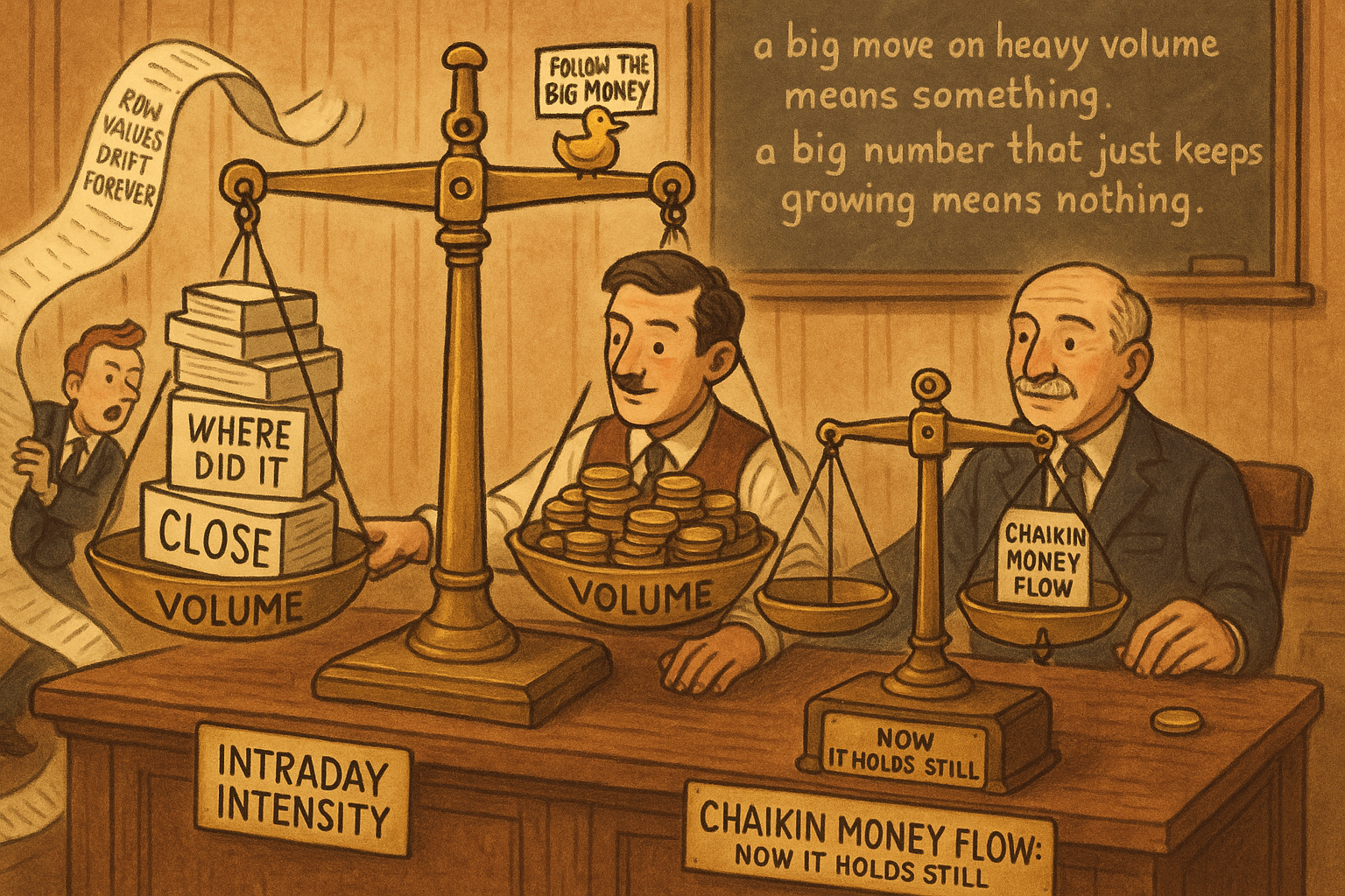 2.70 Intraday Intensity and Chaikin Money Flow, Made Stationary
