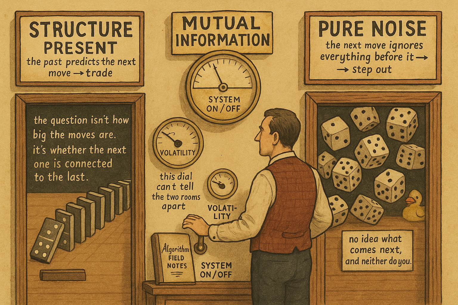 8.7 Mutual Information as a Regime / Noise Filter