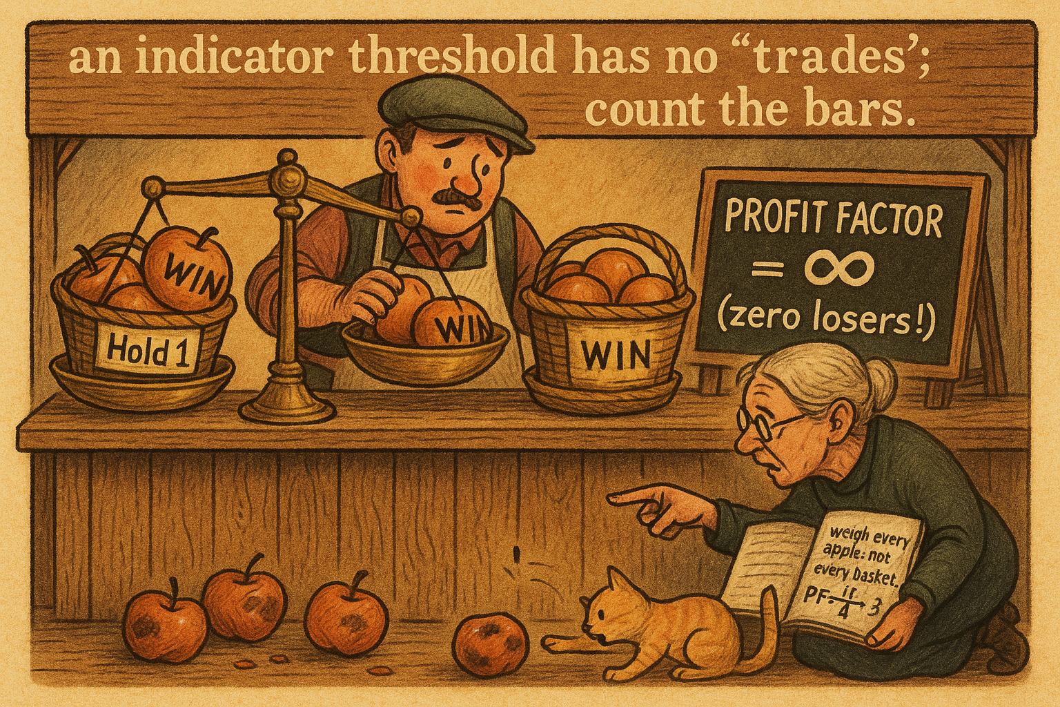 3.33 Why You Compute Profit Factor Per Bar, Not Per Trade