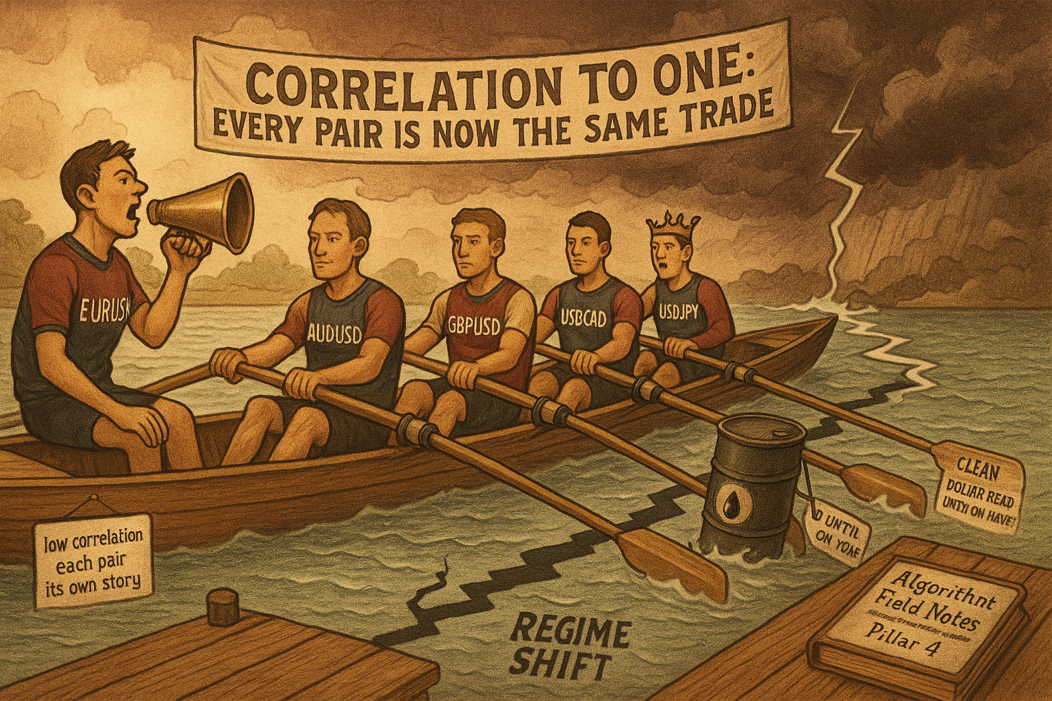4.67 Correlation Regimes: Positive Feedback, Breakdowns, and "USDCAD Is the Truth"