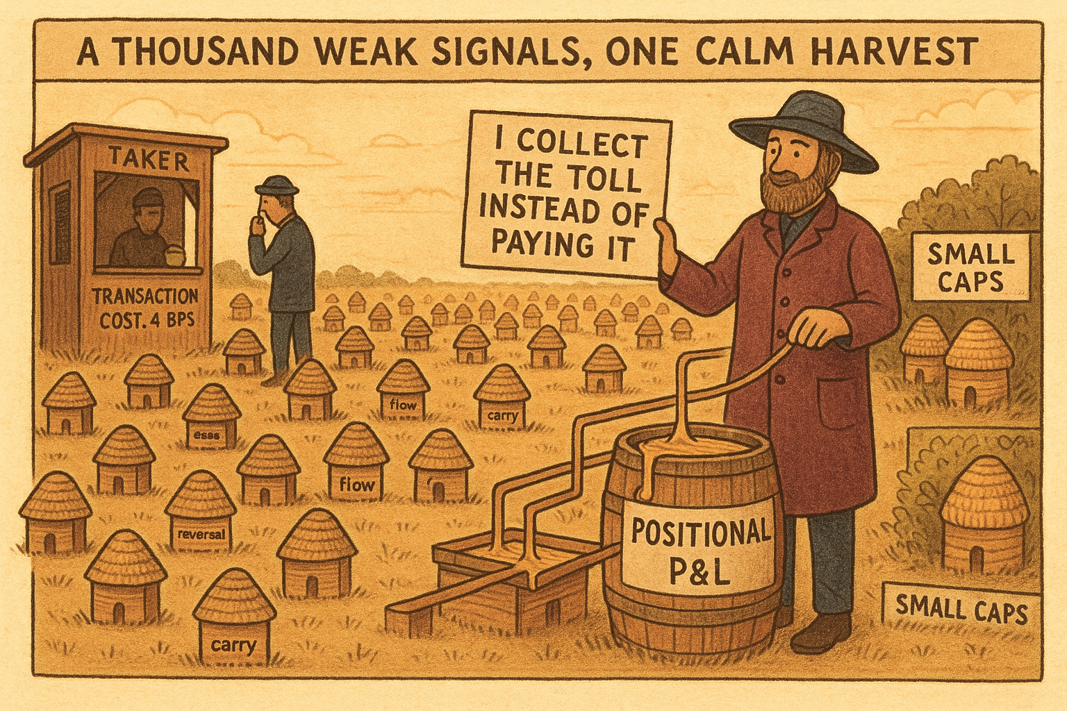 5.33 Positional Market Making and the Thousands-of-Alphas Ensemble