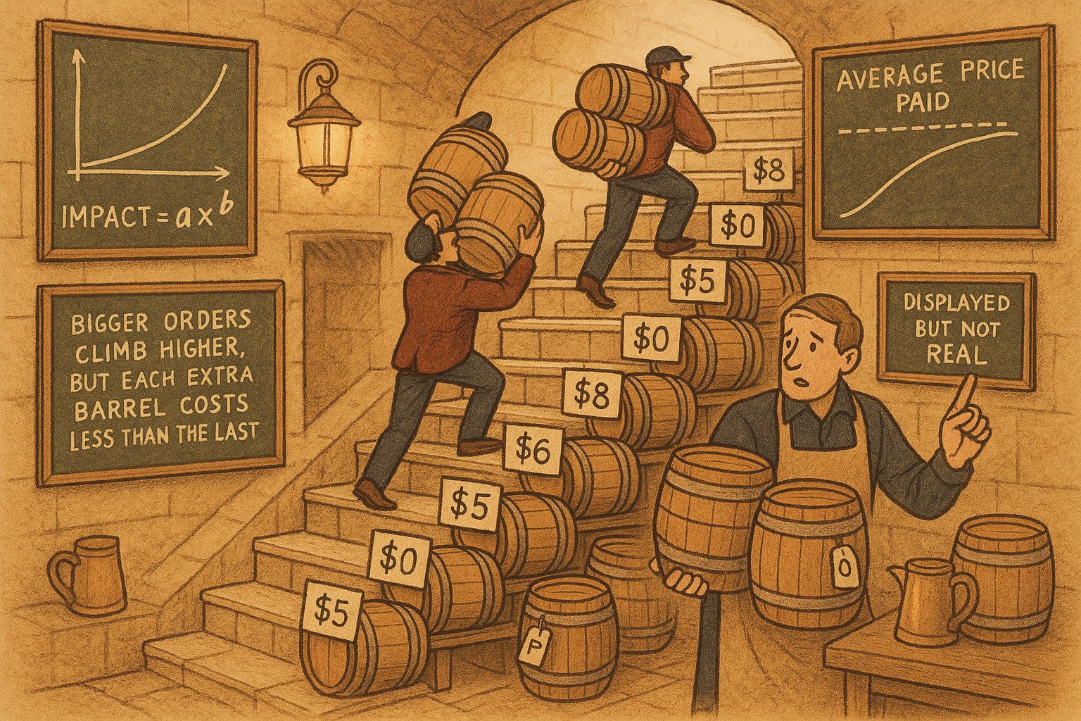 5.35 Market Impact and the Square-Root Law: Walking the Book to Price Your Slippage