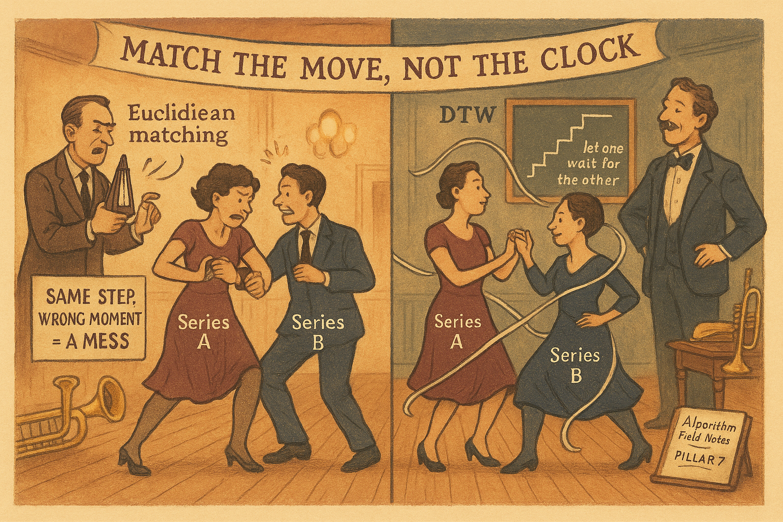 7.2 Dynamic Time Warping for Time-Series Alignment