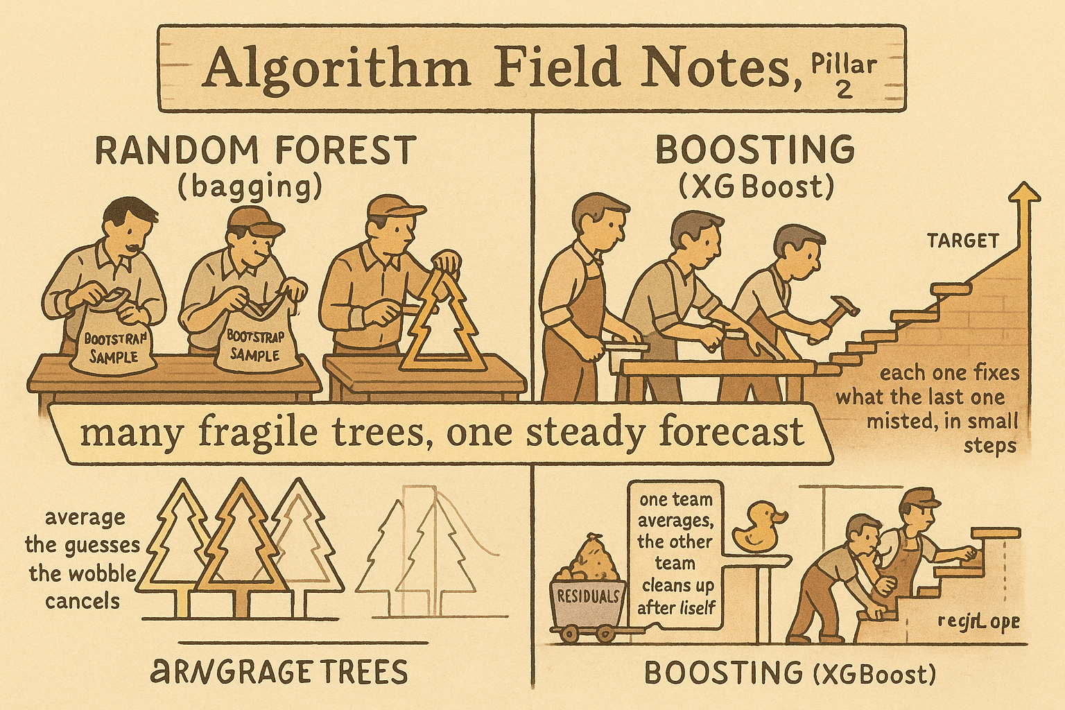 2.78 From One Tree to Forests to Boosting