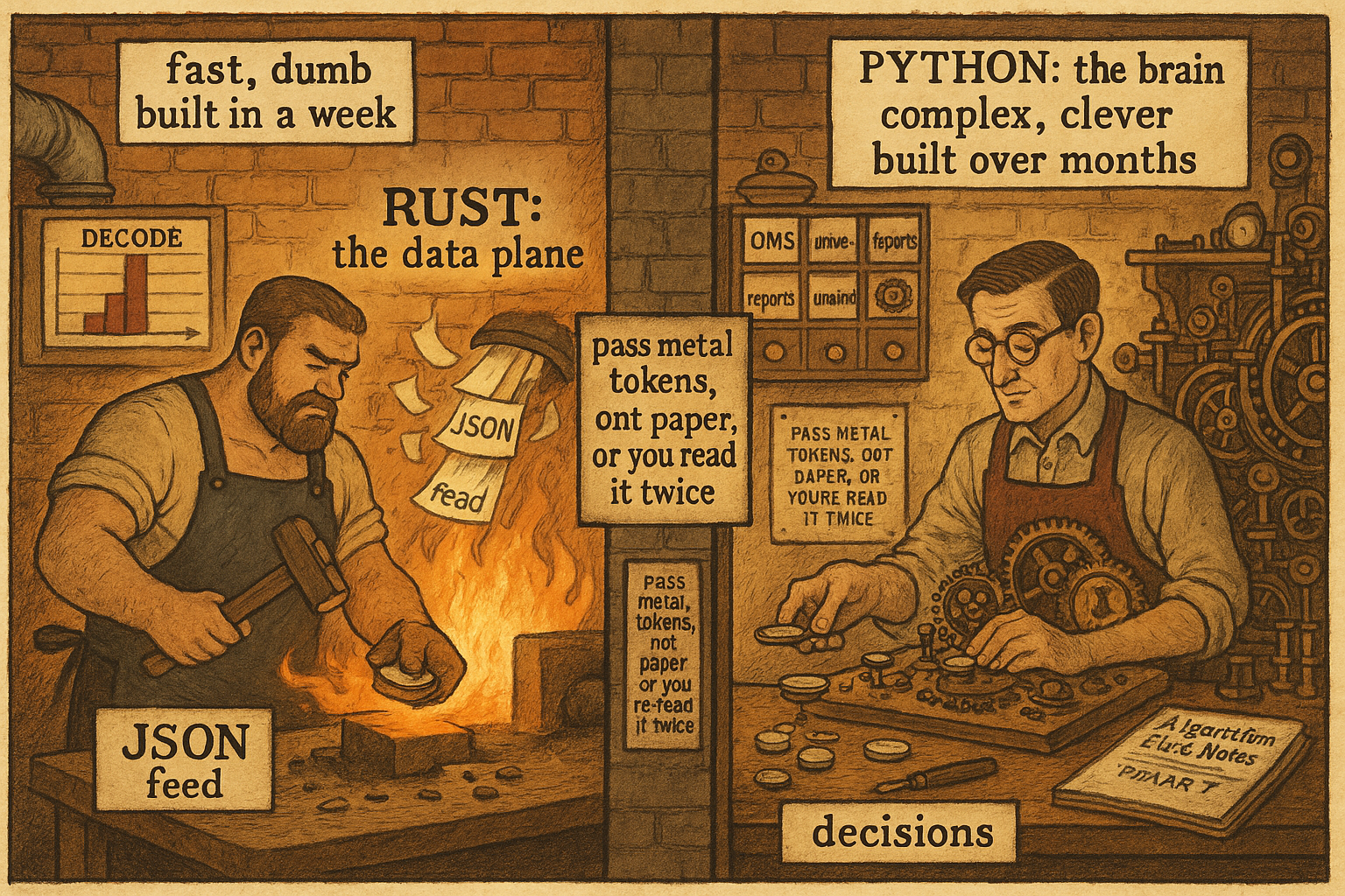 7.3 Rust Data Server, Python Brain
