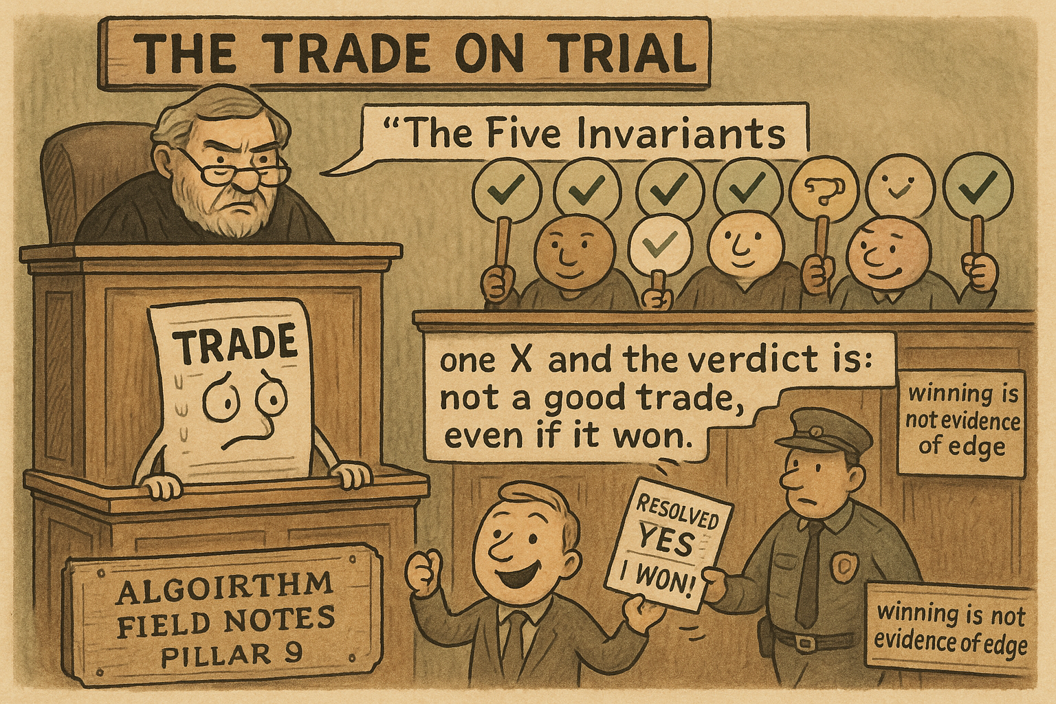 9.2 A Good Trade Is Not a Correct Prediction — The Five Invariants