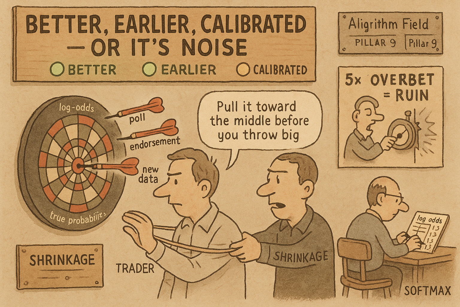 9.14 Bayesian Edge in Log-Odds: Better, Earlier, Calibrated — or It's Noise