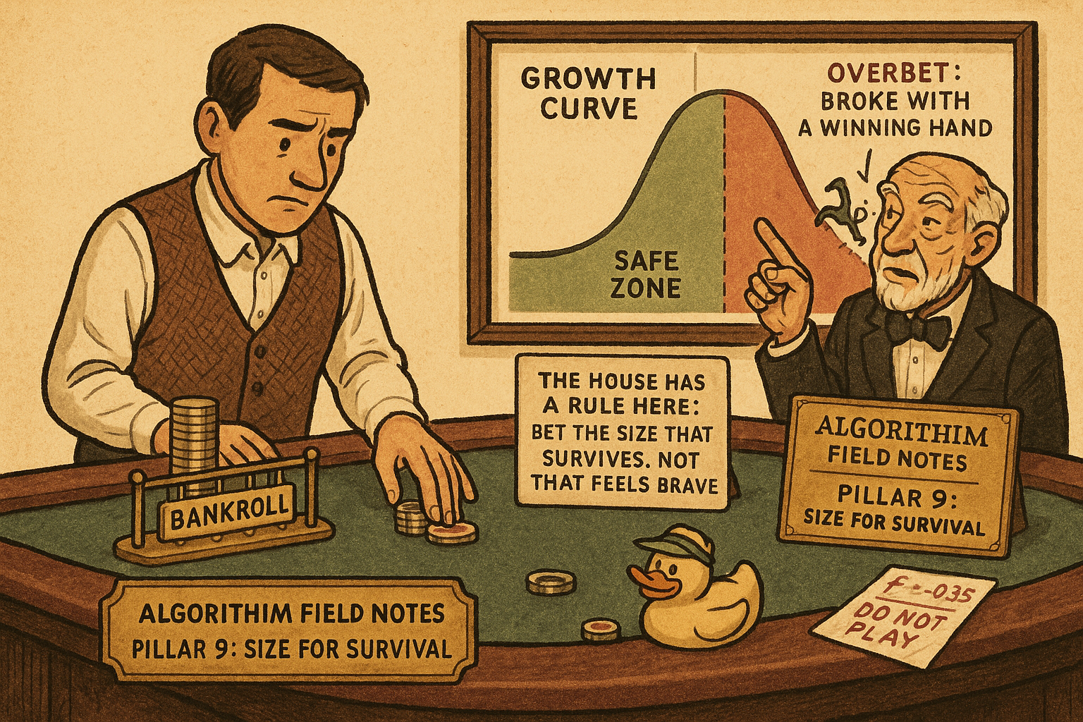 9.15 Kelly Rejects Bad Trades Automatically: Why Overbetting Kills and Underbetting Doesn't