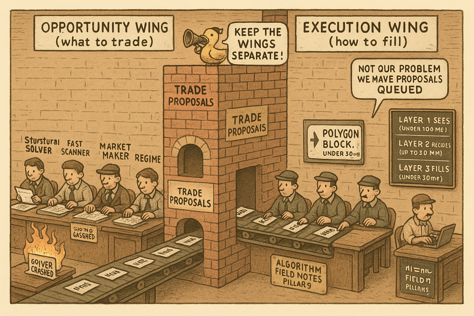 9.21 Separate Detection from Execution: A Three-Layer, Typed-Agent Architecture