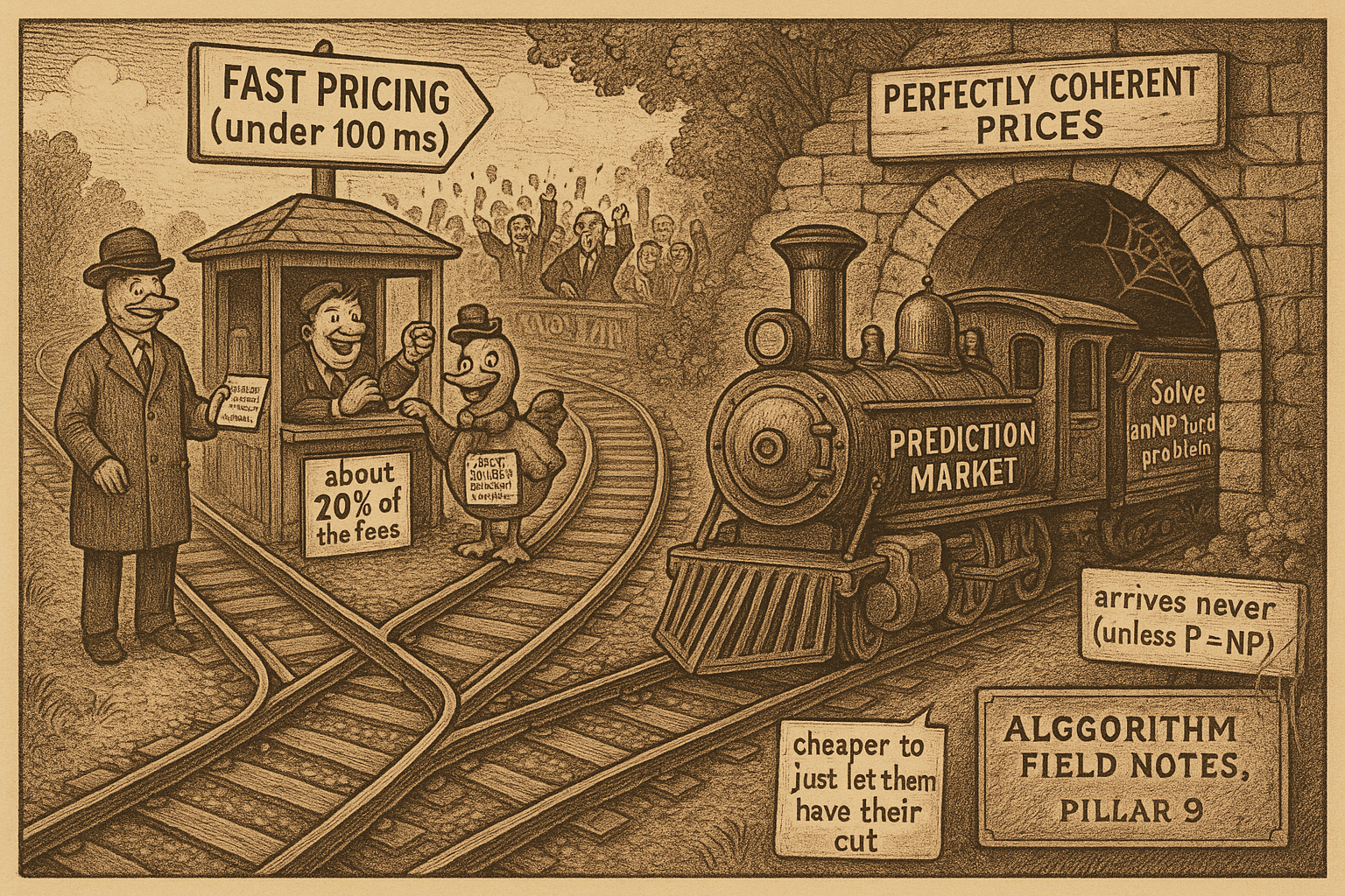 9.25 The Market Maker's Impossibility: Speed Versus Accuracy, and Why Arbitrage Is Tolerated