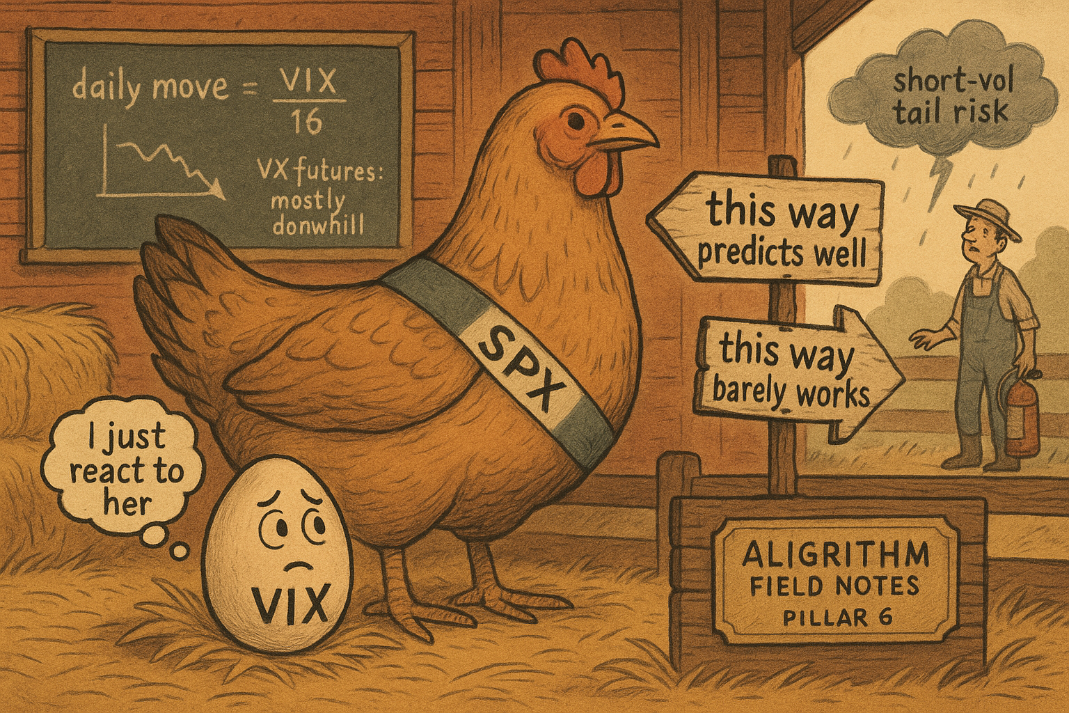 6.52 Chicken and Egg: Use the SPX to Time the VIX, Not Vice Versa