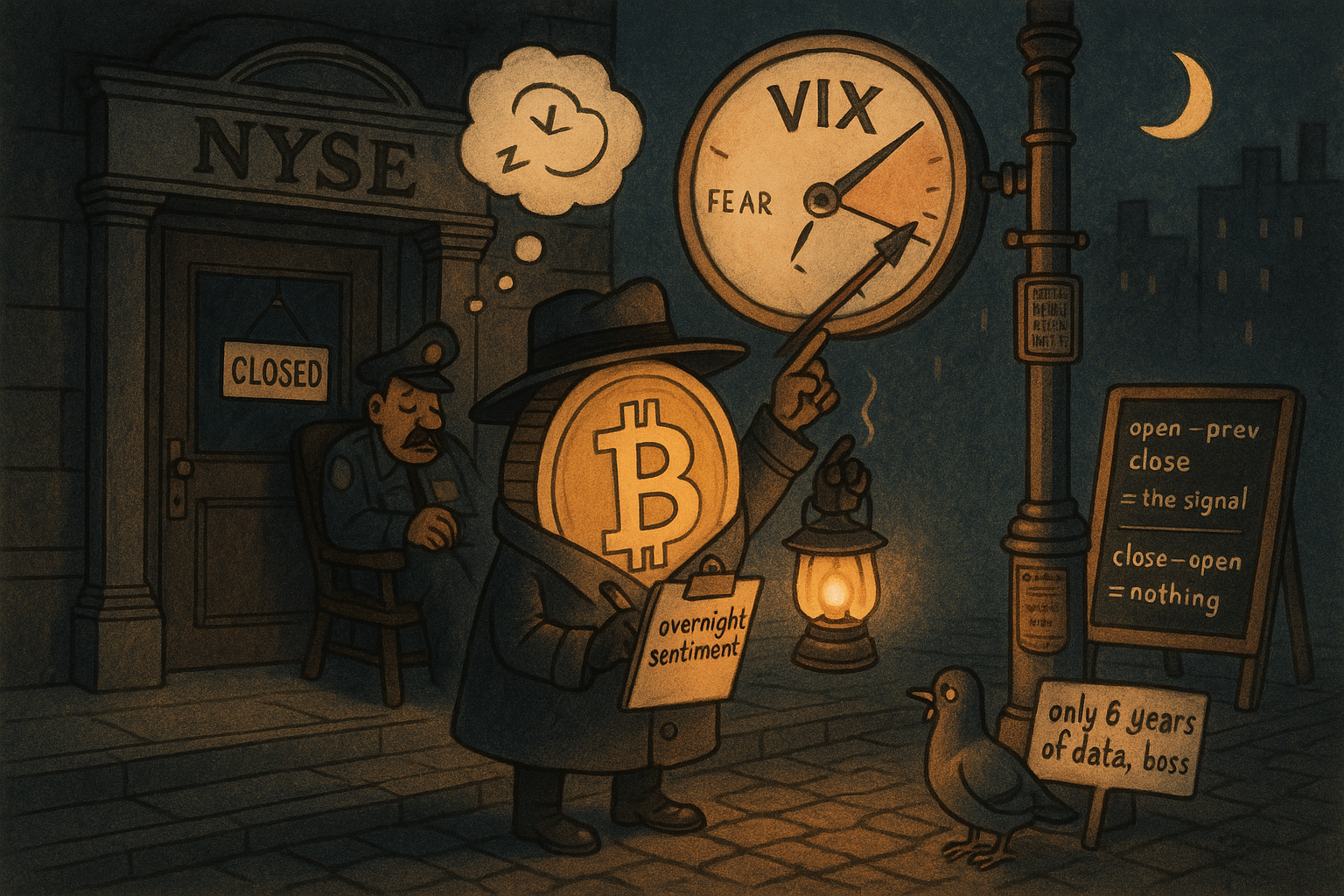 6.53 Bitcoin's Overnight Returns Forecast the VIX