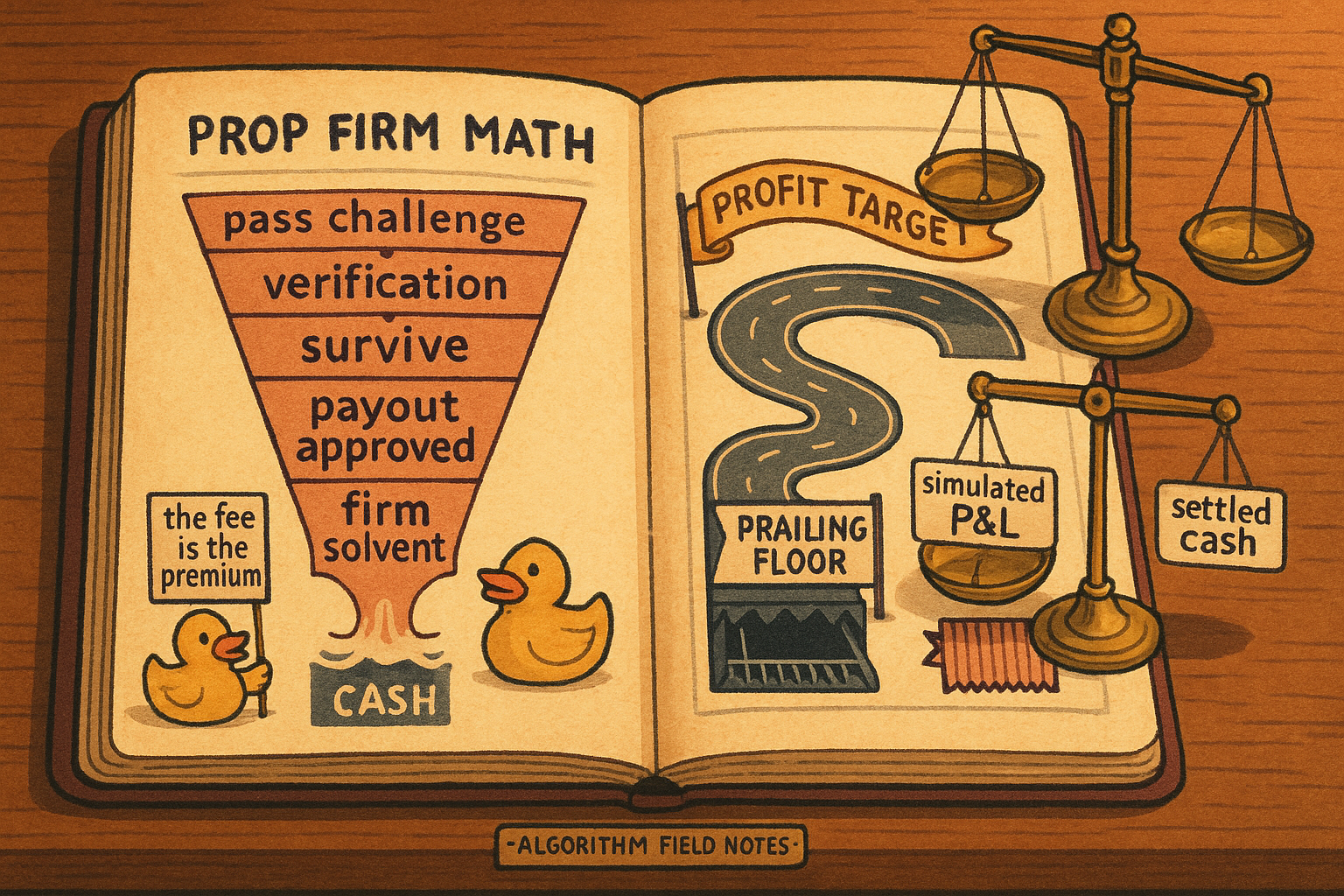 11.1 Prop Firm Math: Edge, Barriers, and Cash After the Fee