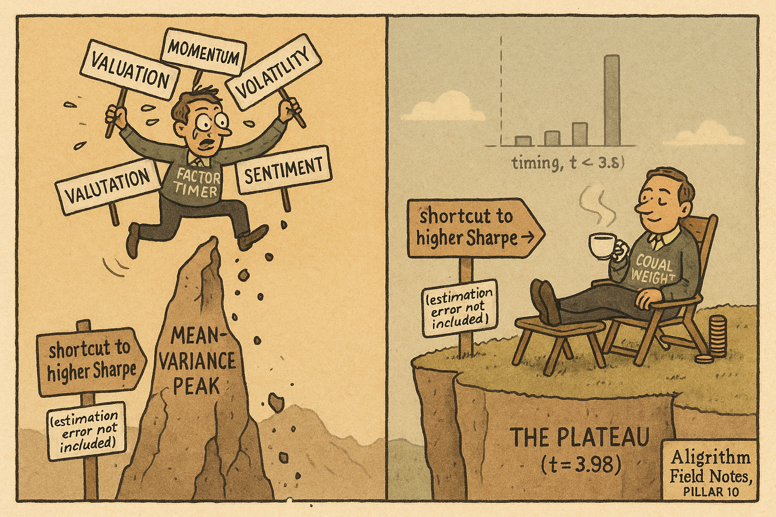 10.12 Factor Timing Mostly Fails — the Honest Version