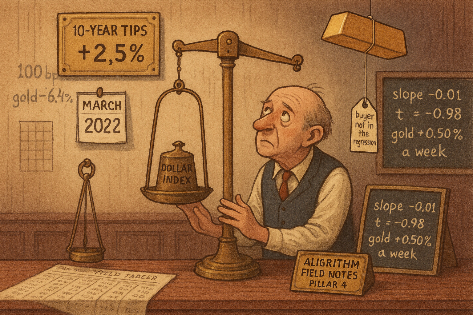 4.78 Gold vs TIPS: Competing Safe Assets and the Post-2022 Decoupling
