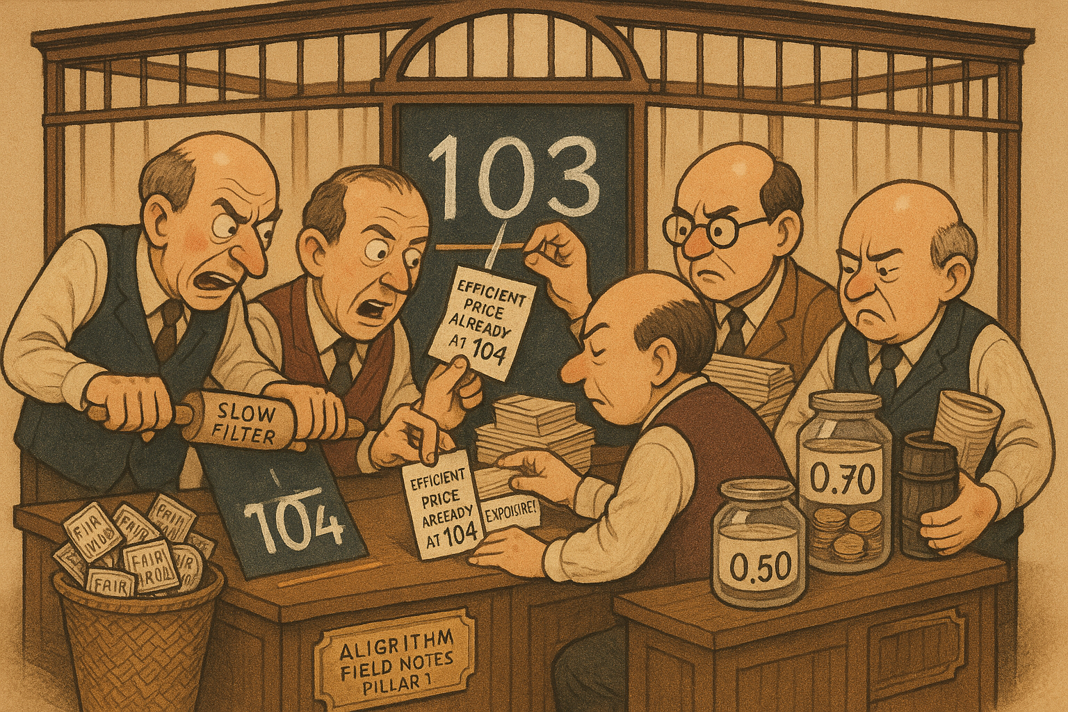 1.28 Five Definitions of Fair Value, and the Trade Each One Implies