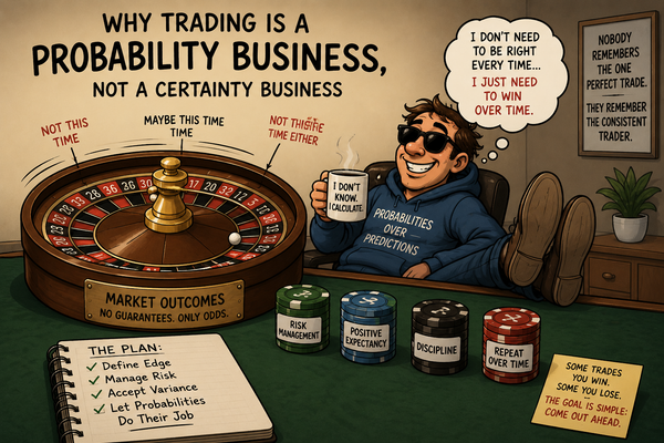 Why Trading Is a Probability Business, Not a Certainty Business