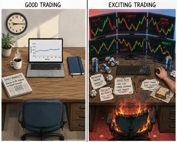 Why Good Trading Feels Boring