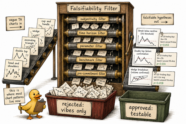 How to Make Technical Analysis Falsifiable