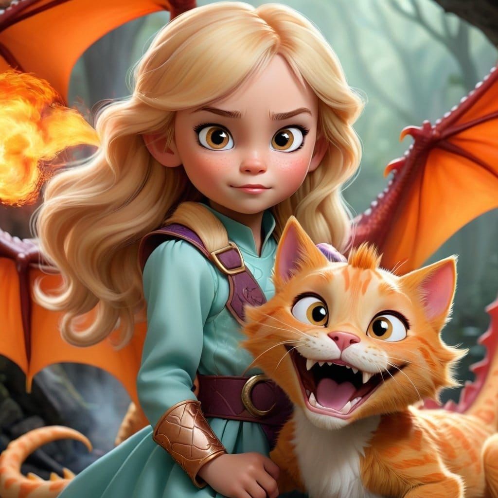 Fearless Princess Hazel a story Generated using AI