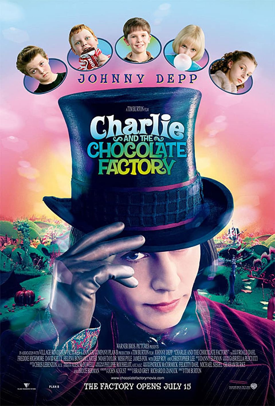 The splendiferous world of chocolate: Charlie and the Chocolate Factory