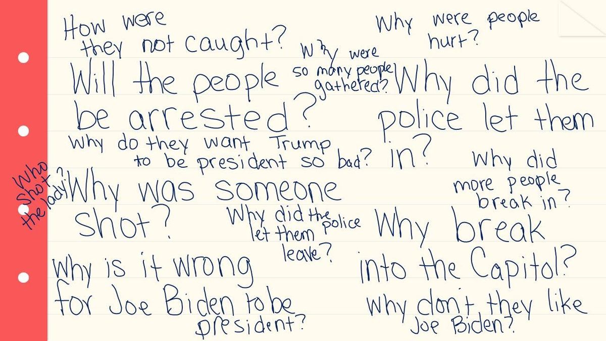 Resources on How to Talk to Children about the Riots at the U.S. Capitol
