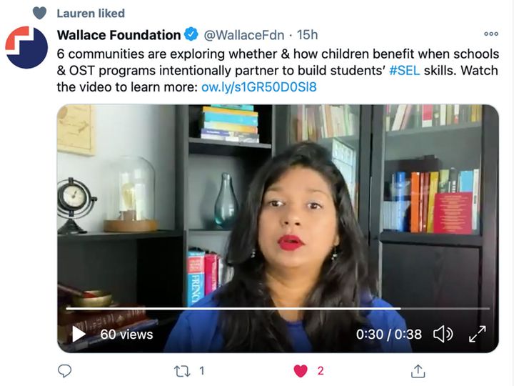 SEL Specialist Knellee Bisram Featured in Wallace Interview