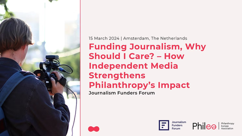 Why should philanthropists fund journalism?