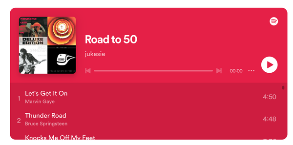 [Road to 50] Music