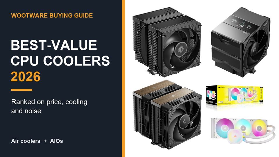 Best-value CPU coolers in 2026: air and AIO coolers ranked on cooling, noise and price
