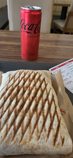 Un Coca-Cola avec un tacos à Lausanne