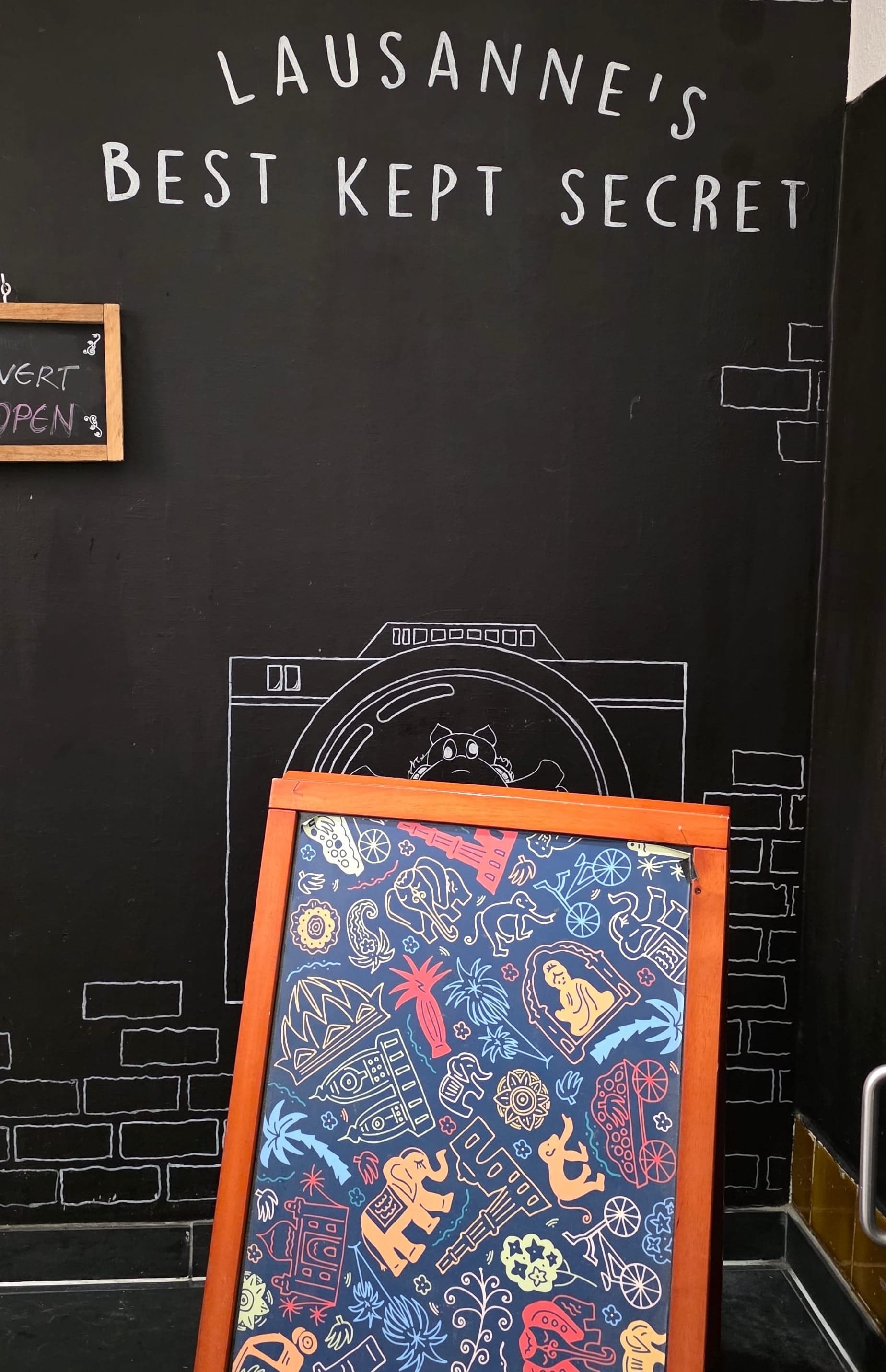 L'entrée du Crazy Wolf