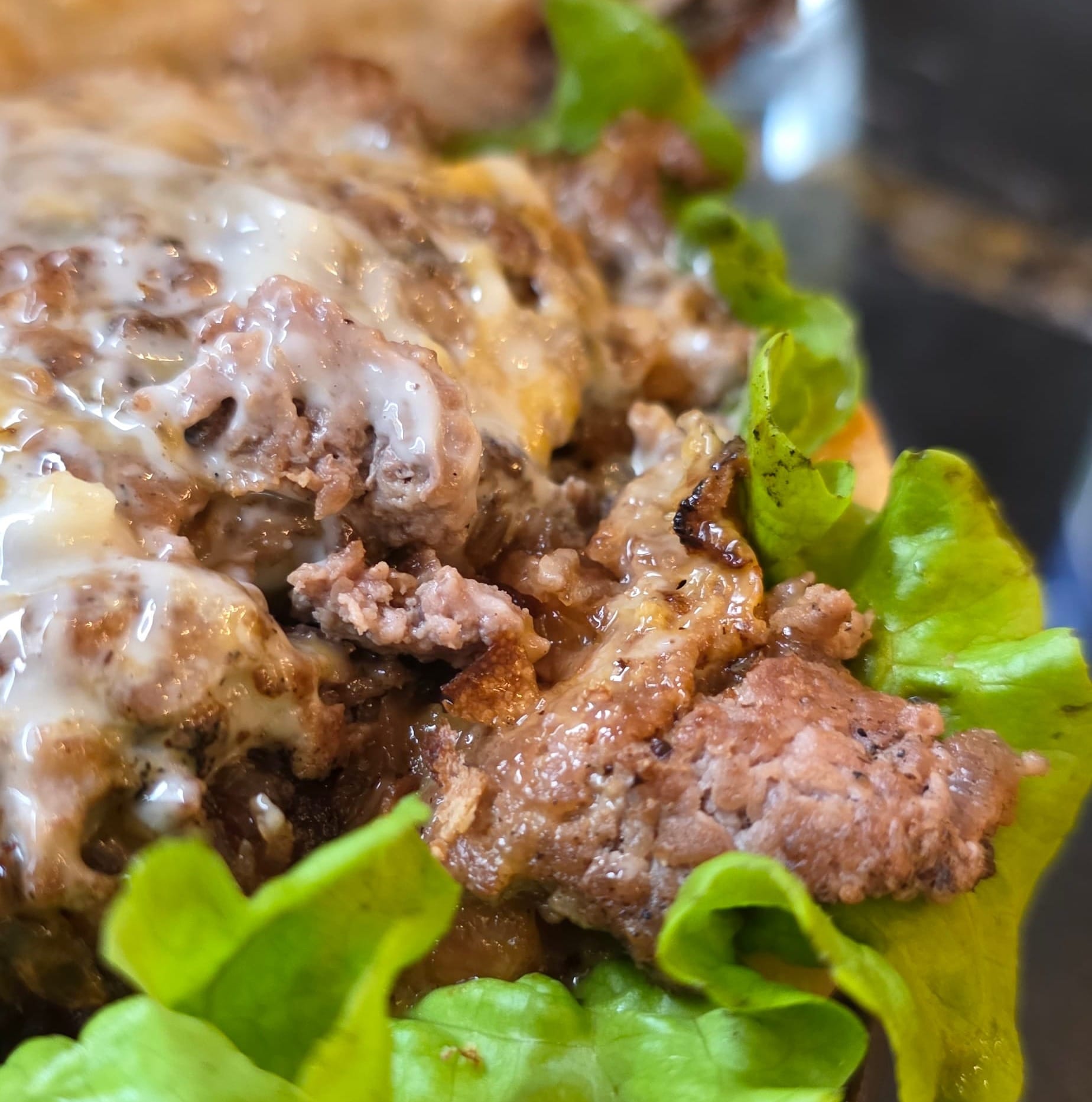 Gros plan de la viande chez Pepper.