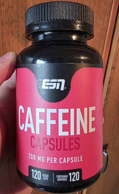Capsule de caféine.