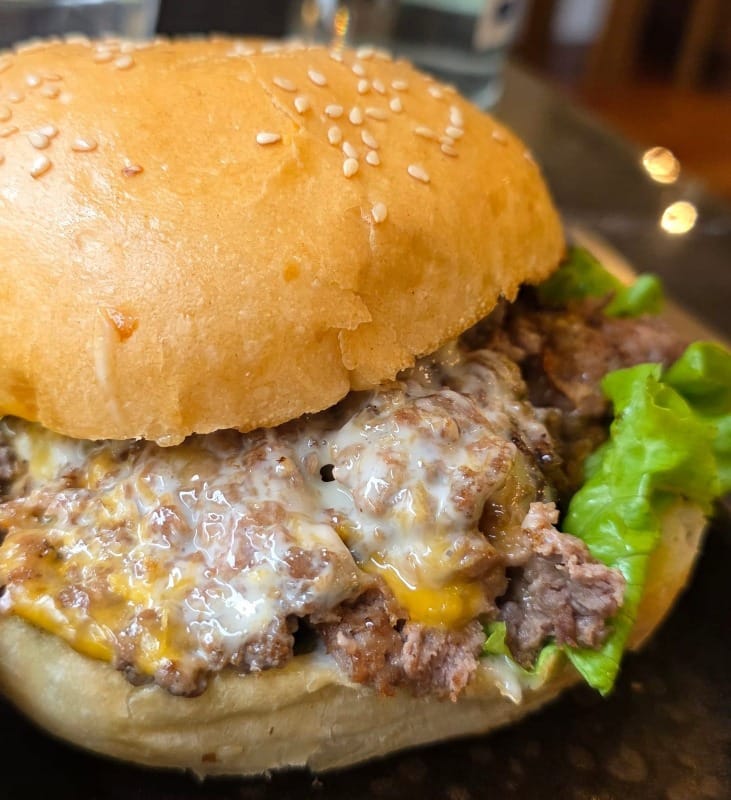 Smash Burger de chez Pepper à Lausanne