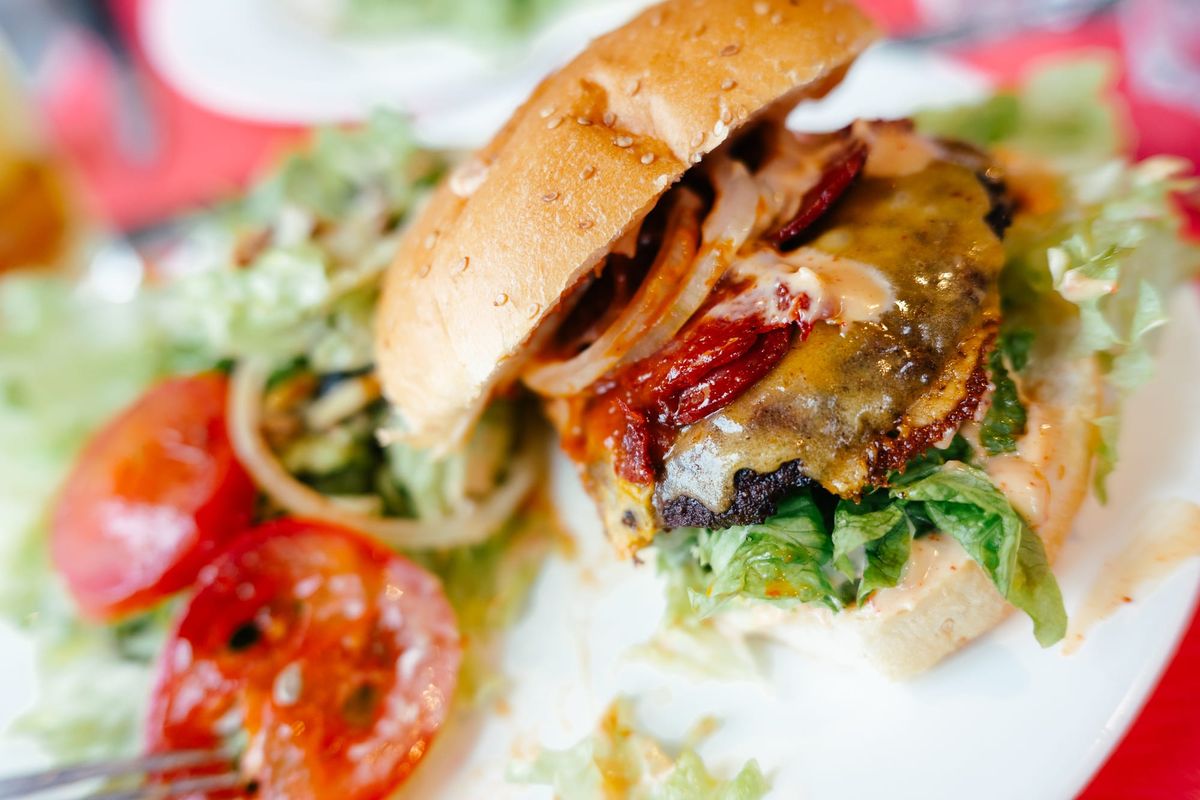 Burger au chorizo de chez Double R. 