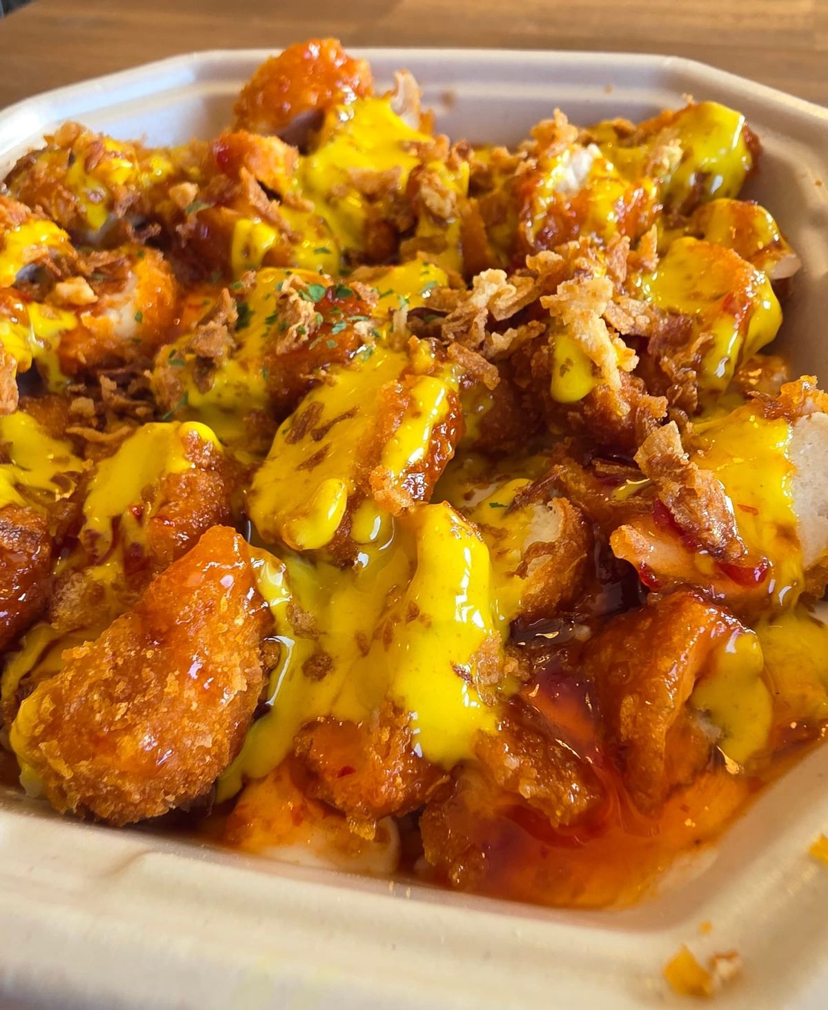 Le Crousty Rice du Tacodor à Lausanne. 