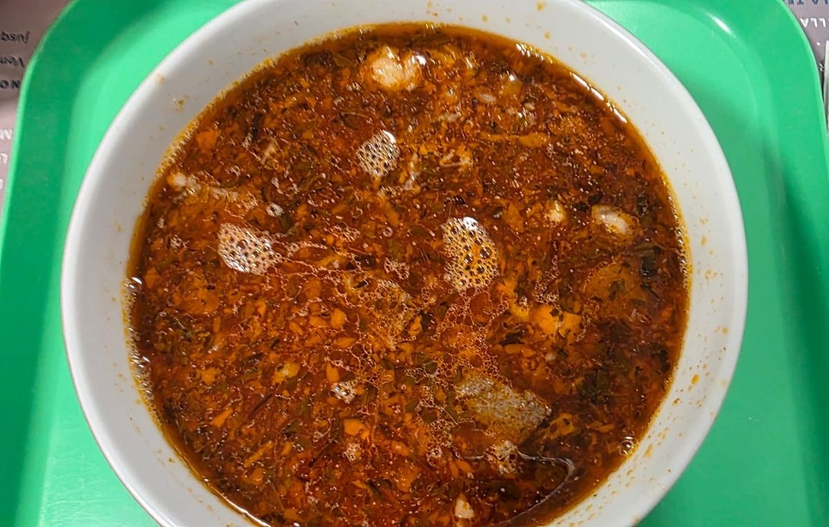 Une soupe traditionnelle turque. 