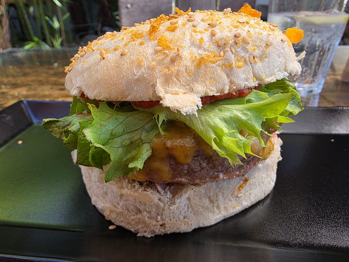 Cheeseburger au Zoo Burger