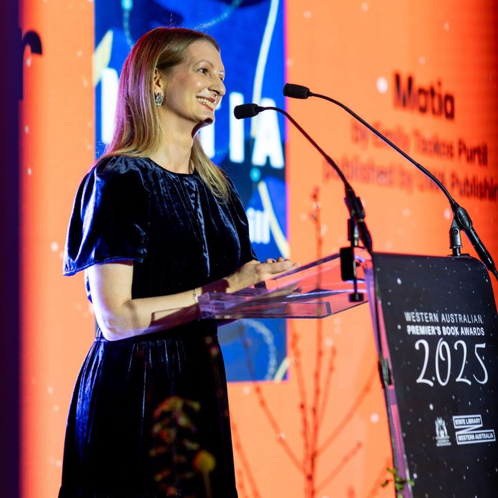 MATIA - WA Premier's Book Award Win Featured in Neos Kosmos