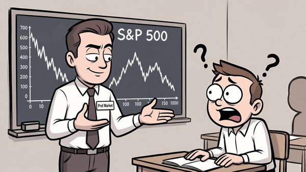 The market taught me some hard lessons today