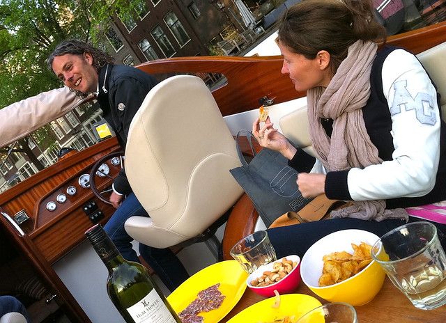 Amsterdam Boat Ride Along the Canals