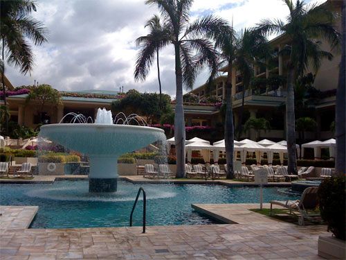 The Pool at the Four Seasons in Maui