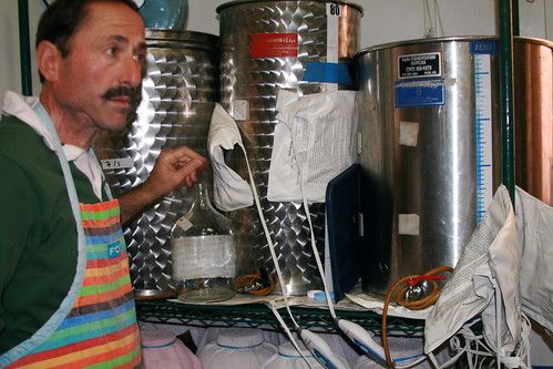 Larry with His Fermented Drinks