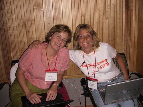 Me and Kelly the Kitchen Kop