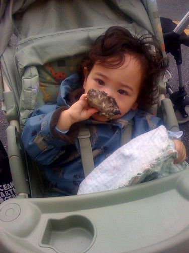 Noah Eating Raw Oysters
