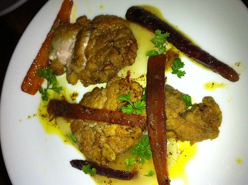 Veal brains at Animal Restaurant - my fave so far